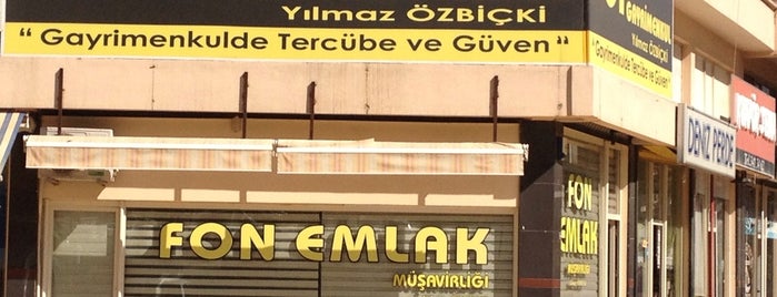 Fon Gayrimenkul is one of Lugares guardados de EŞKİN SPOR.