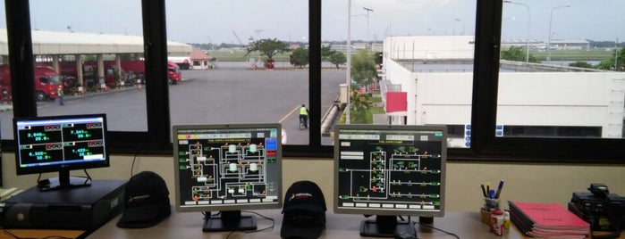 Control Room Pertamina Aviation DPPU Juanda is one of work.