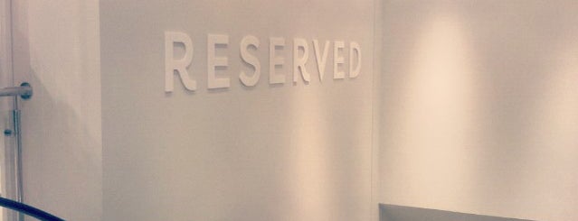 Reserved is one of สถานที่ที่ Alina ถูกใจ.