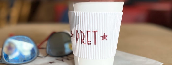 Pret A Manger is one of Phat's Saved Places.