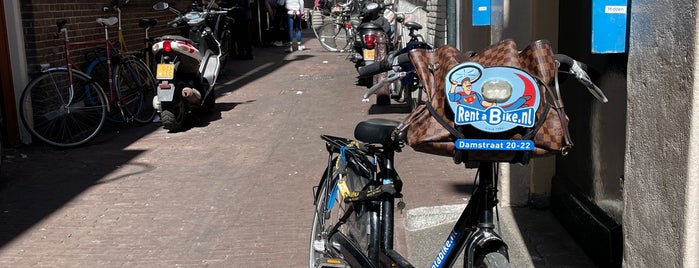 Rent A Bike Damstraat is one of IAmsterdam.