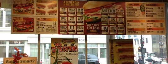 Cousins Subs of Downtown Milwaukee - 3rd & Wisconsin is one of Best Fast Food in Milwaukee Area.