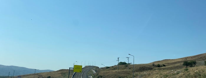 Elmadağ viyadük is one of roads.