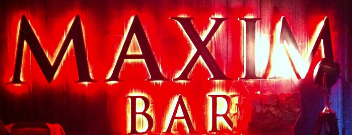 Maxim Bar is one of Места.