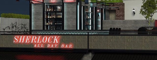 Sherlock Sky Bar is one of สถานที่ที่บันทึกไว้ของ Spiridoula.