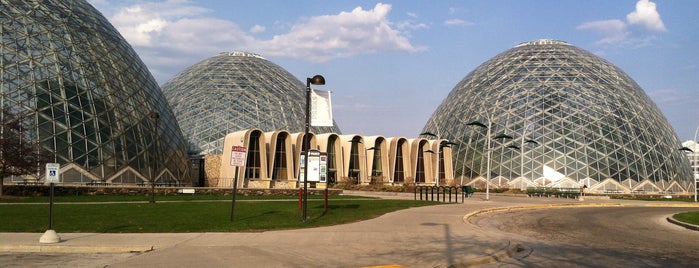 Mitchell Park Horticultural Conservatory (The Domes) is one of Wisconsin.