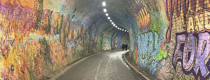 Colinton Railway Tunnel is one of Edinburgh.