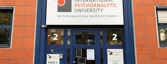 International Psychoanalytic University Berlin (IPU) is one of To Try - Elsewhere11.