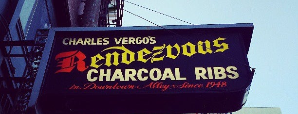 Charles Vergos' Rendezvous is one of BBQ.
