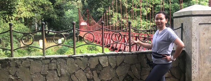 Jembatan Merah Kebun Raya Bogor is one of Buitenzorg.