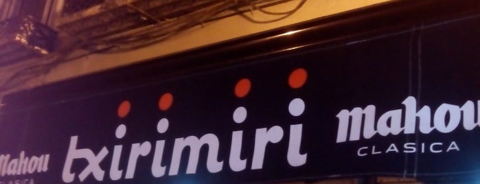 Txirimiri is one of Madrid.