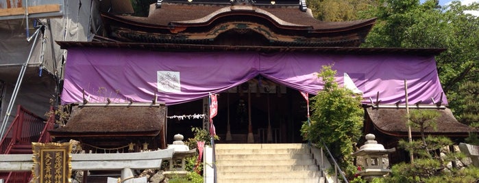 都久夫須麻神社 (竹生島神社) is one of Lugares guardados de swiiitch.