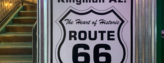 Kingman Visitor Center is one of Route 66.