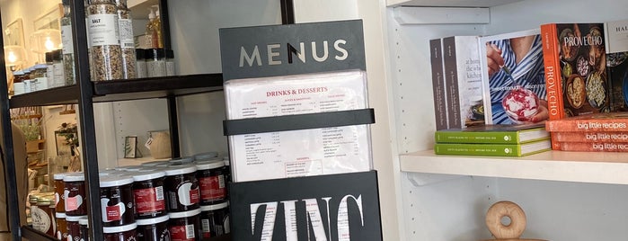 Zinc Café is one of CA Spots.
