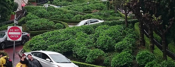 Lombard Street is one of Bay Area.