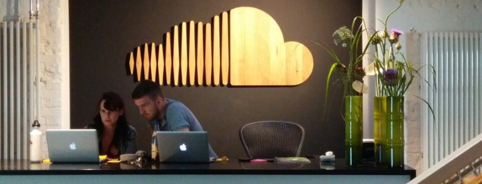 SoundCloud HQ is one of Berlin.