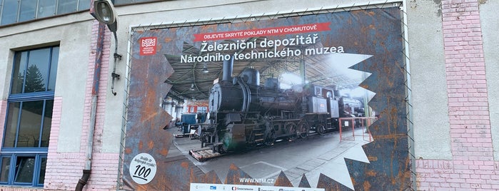 Železniční depozitář NTM is one of Orte, die Anthrax76 gefallen.