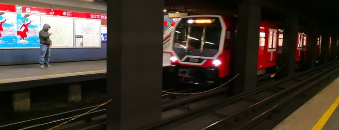 Metro Sesto Rondò (M1) is one of The City.