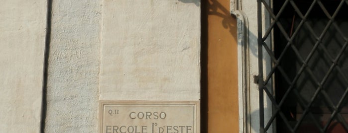corso Ercole I d'Este is one of Bologna - Florence.