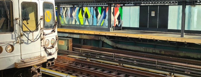 MTA Subway - 39th Ave (N/W) is one of MTA Arts for Transit.