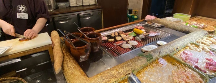 炉ばた焼 たぬき茶屋 is one of Foodie.