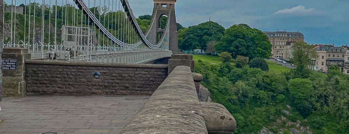 Clifton Suspension Bridge is one of Bristol and Bath.