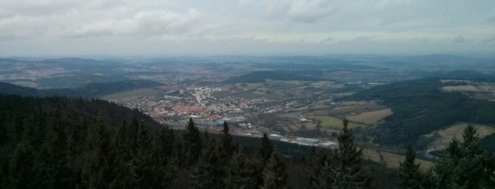 Libín is one of Českomoravské hory.