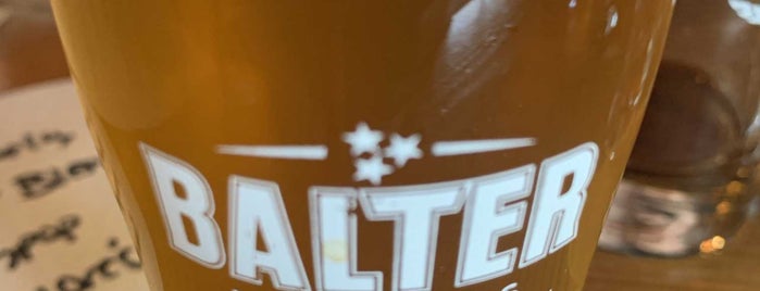 Balter Beerworks is one of Knoxville.