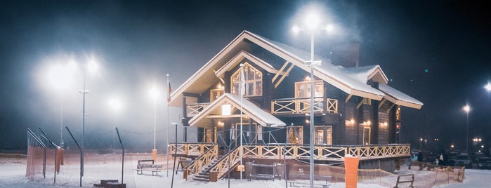 Guy Severin's alpine ski club is one of Tempat yang Disimpan Julia.