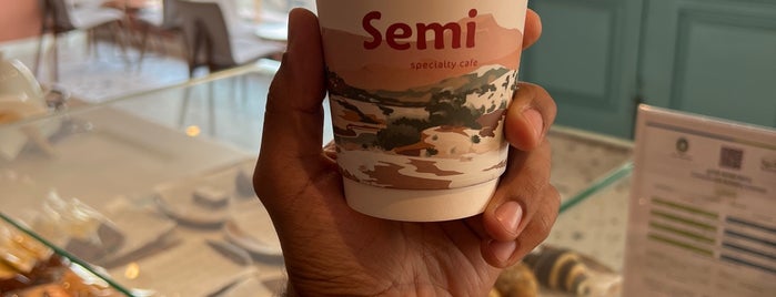 Semi‏ Specialty Cafe is one of M 🚩'ın Kaydettiği Mekanlar.