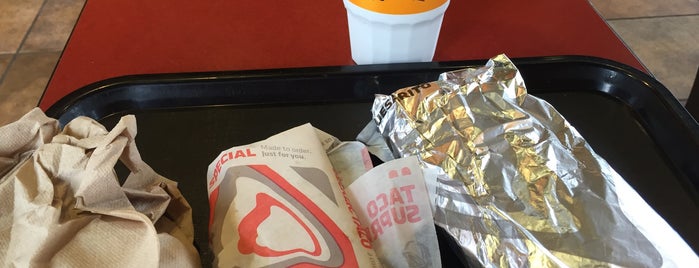 Taco Bell is one of Places to eat.