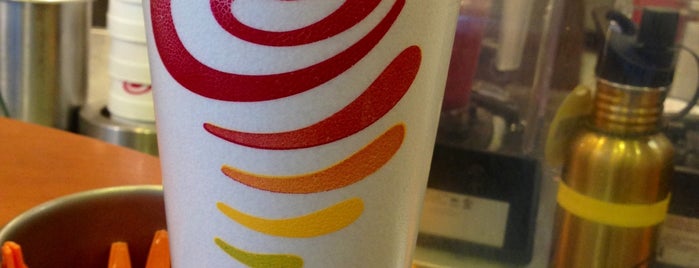 Jamba Juice is one of Cheap eats!.