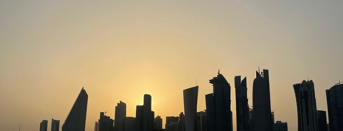 Corniche is one of Qatar 🇶🇦.