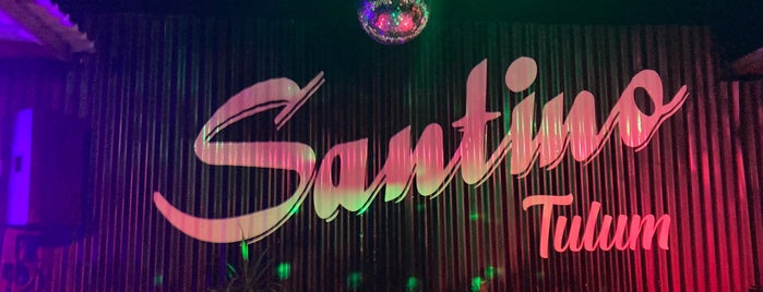 Santino Bar is one of Tulum.