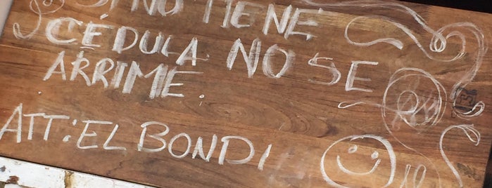 El bondi is one of Hay q caer.