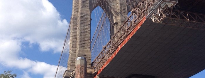Under the Brooklyn Bridge is one of NY trip September 2014.