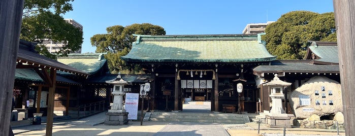 佐嘉神社 is one of Jリーグ必勝祈願神社.