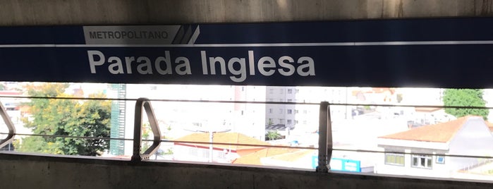 Estação Parada Inglesa (Metrô) is one of Todas as estações de metrô SP.