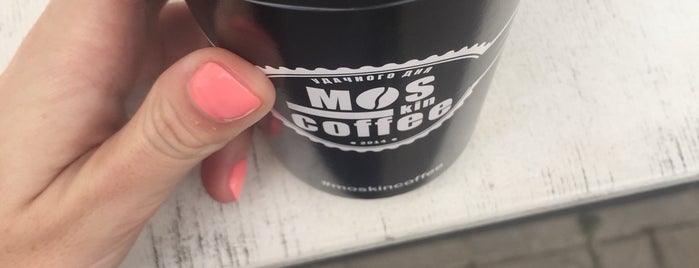 MOSkin coffee is one of Lugares favoritos de Marina.