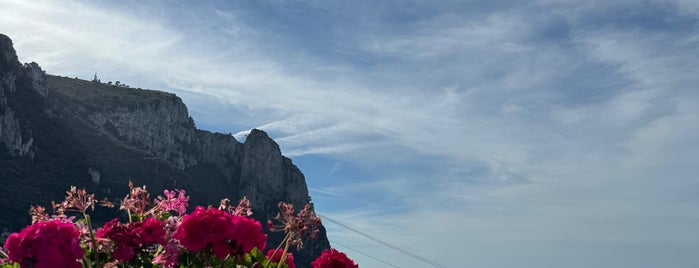 Giardini di Augusto is one of Capri italy.