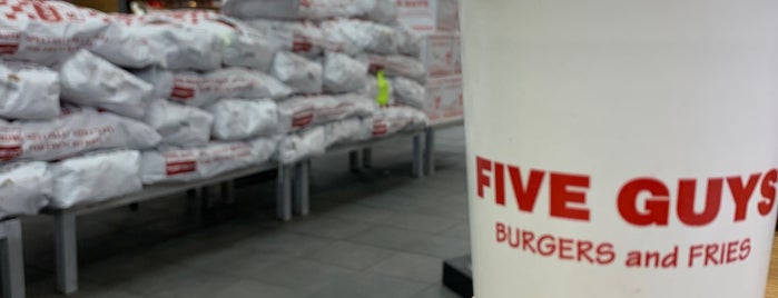 Five Guys is one of Good Burgers in Rochester.