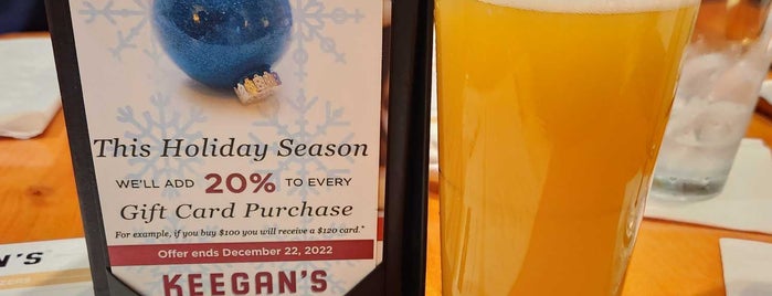 Keegan's Grill is one of Craft Beer Variety.