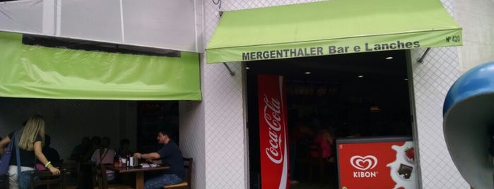 Mergenthaler Bar & Lanches is one of สถานที่ที่ Victor ถูกใจ.