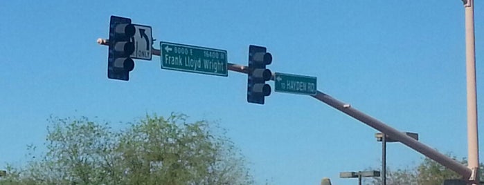 Frank Lloyd Wright Boulevard & Hayden Road is one of How I get there!.