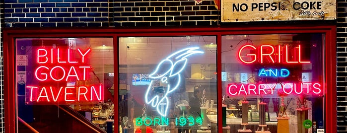 Billy Goat Tavern is one of Chicago Favorites.