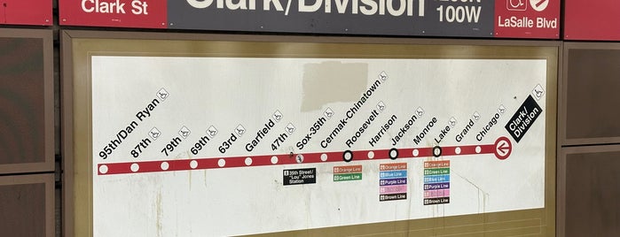 CTA - Clark/Division is one of Red Line Stops.