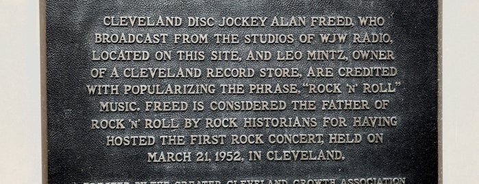 Birthplace Of Rock 'N Roll is one of USA Cleveland.