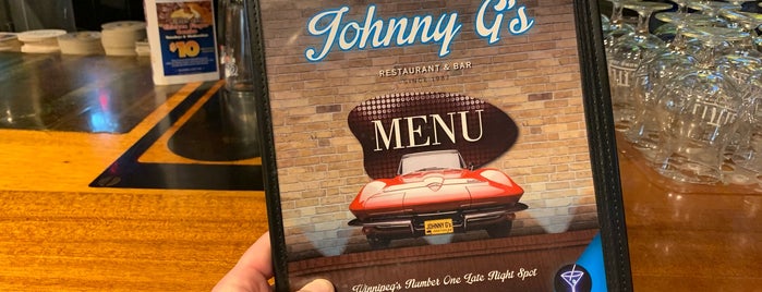 Johnny G's Restaurant & Bar is one of In My Rotation List (Winnipeg Restaurants).