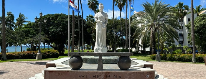 Wilhelmina Park is one of ARUBA 2017.