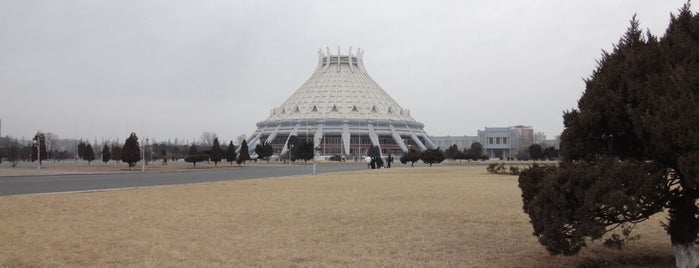 Pyongyang Ice Rink is one of Pyongyang 평양.